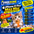 iPhone 17 Pro Max Mini 🔵 | Mini Size, Premium Look | Only Rs. 15,000/- 🔥