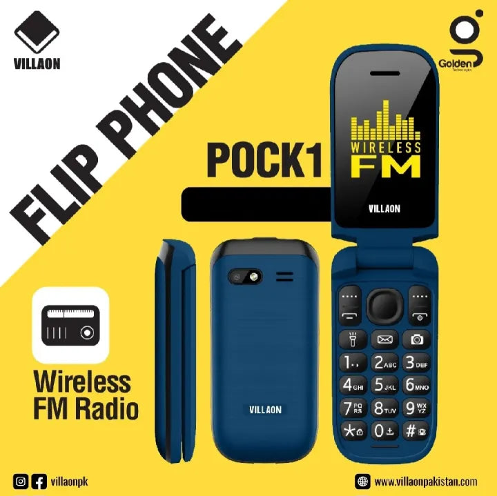 Villaon POCK1 wireless FM radio promotional image